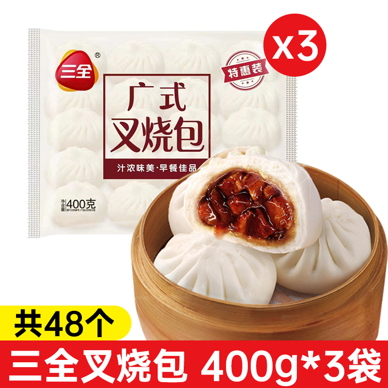산취안 포크 번트백 400g*3봉 [48개입]