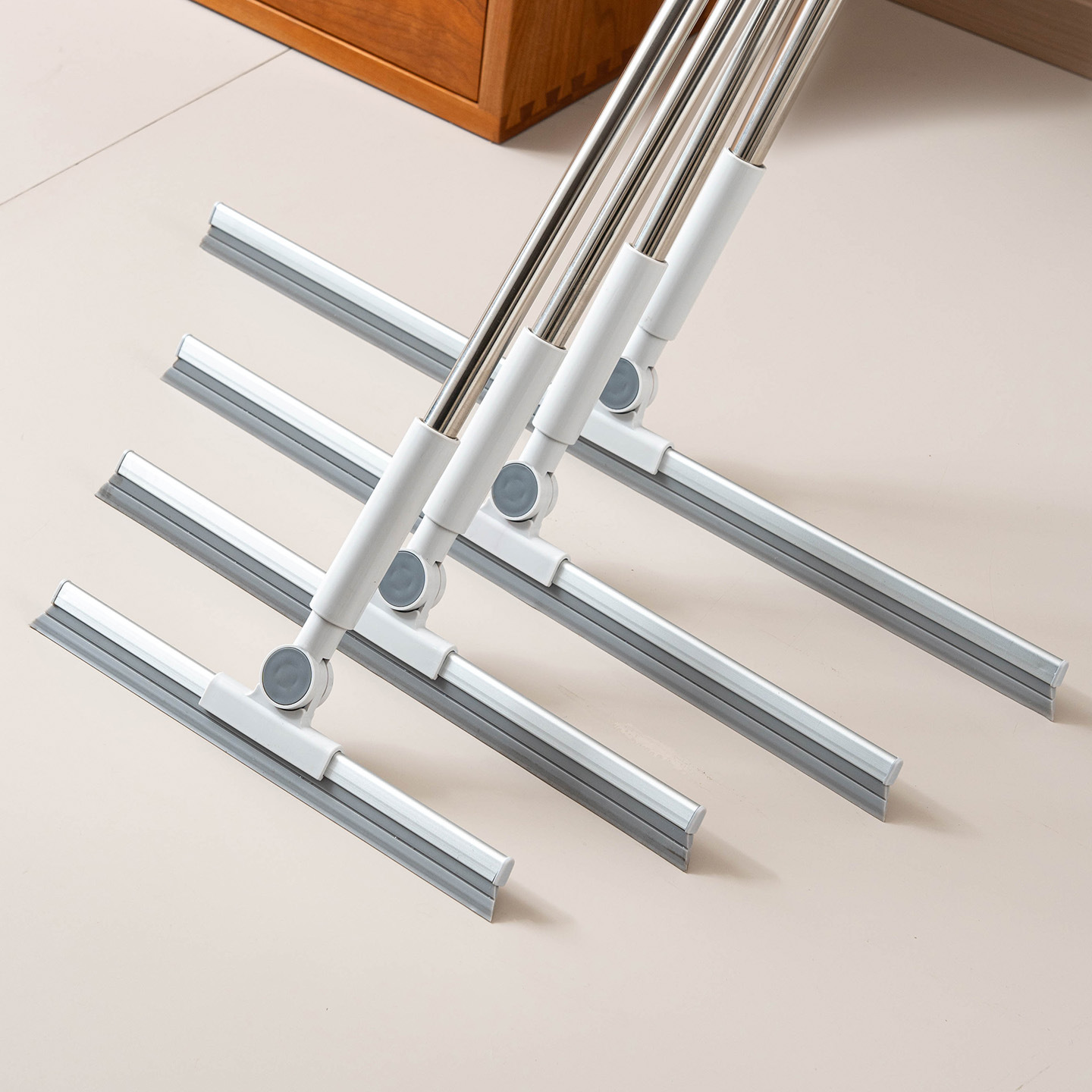 Silicone Magic Broom Household Bathroom Floor Sweeping Wiper Bathroom Toilet Cleaning Hair Retractable