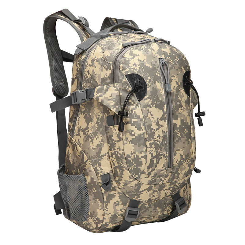 Cross-Border Hiking Mountaineering Bag Outdoor Sports Travel Military Camouflage Backpack Oxford Cloth Tactical 3P Backpack