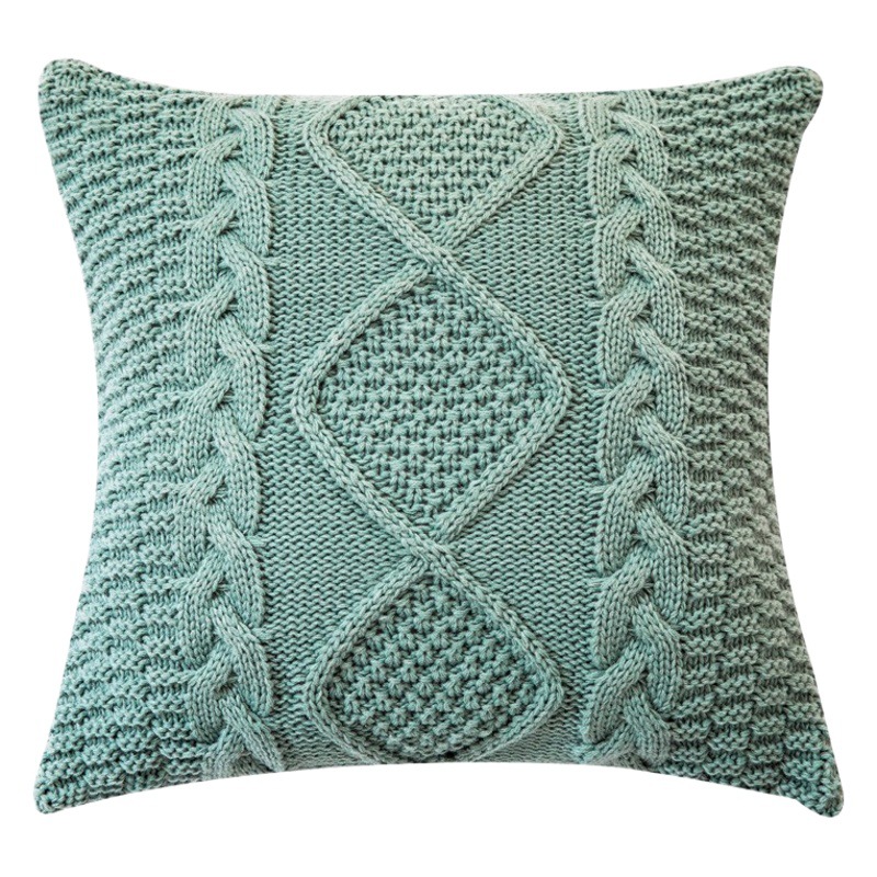 Tiya almohada de punto hogar suave accesorios nórdica fotografía apoyos sin núcleo