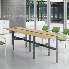 折叠会议桌培训桌长条桌拼接长桌办公桌条形桌会议室折叠桌长方形