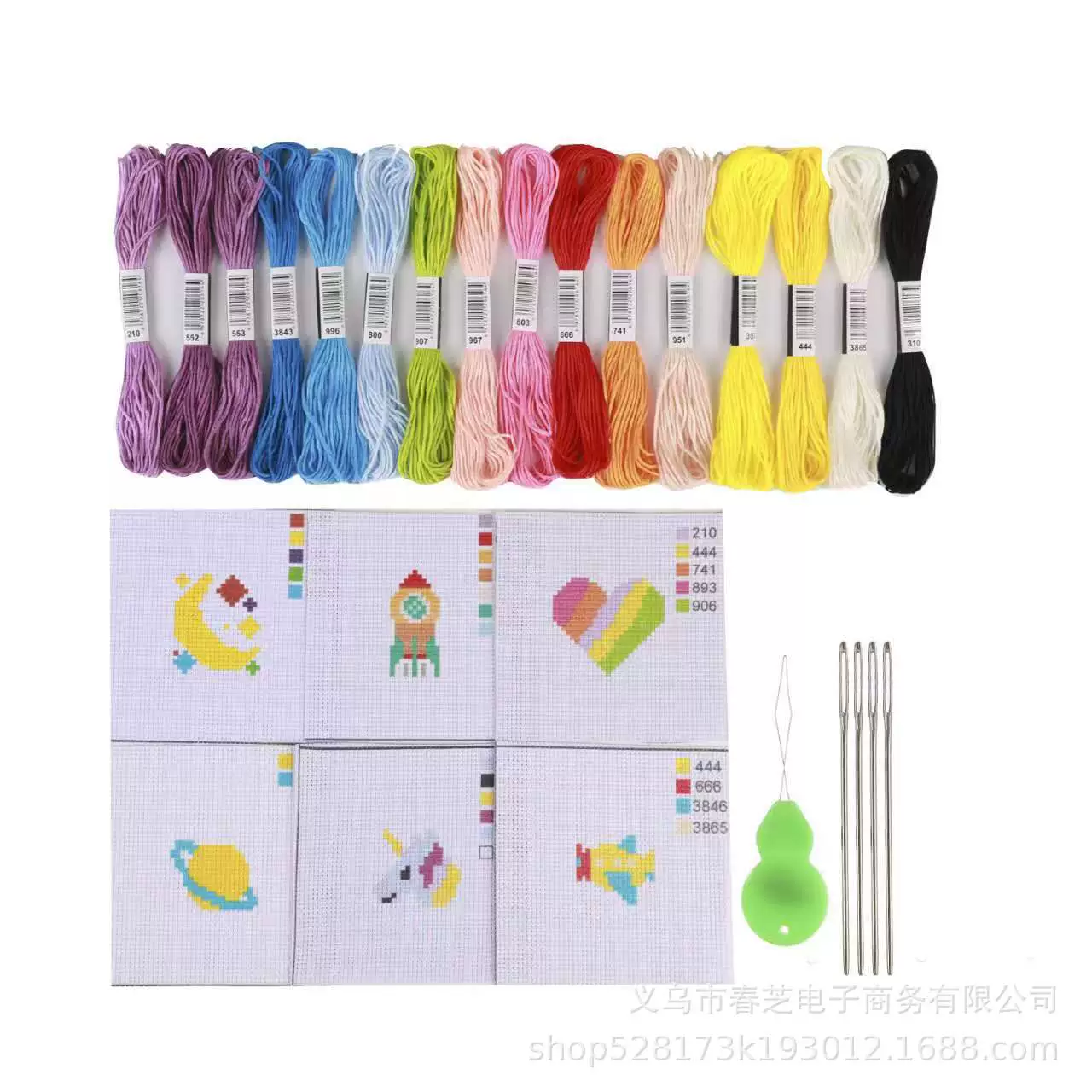 Детская вышивка крестом DIY для начинающих вышивка набор для детей ручной работы стартовый набор рюкзак ювелирный ключ подвеска