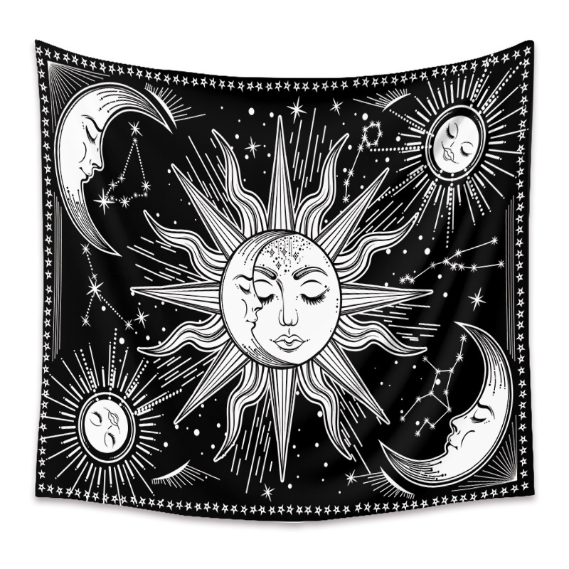 Home Cross-border Bohemian Tapestry Room Decoration Wall Cloth Mandala Decoration Cloth Tapestry display picture 28