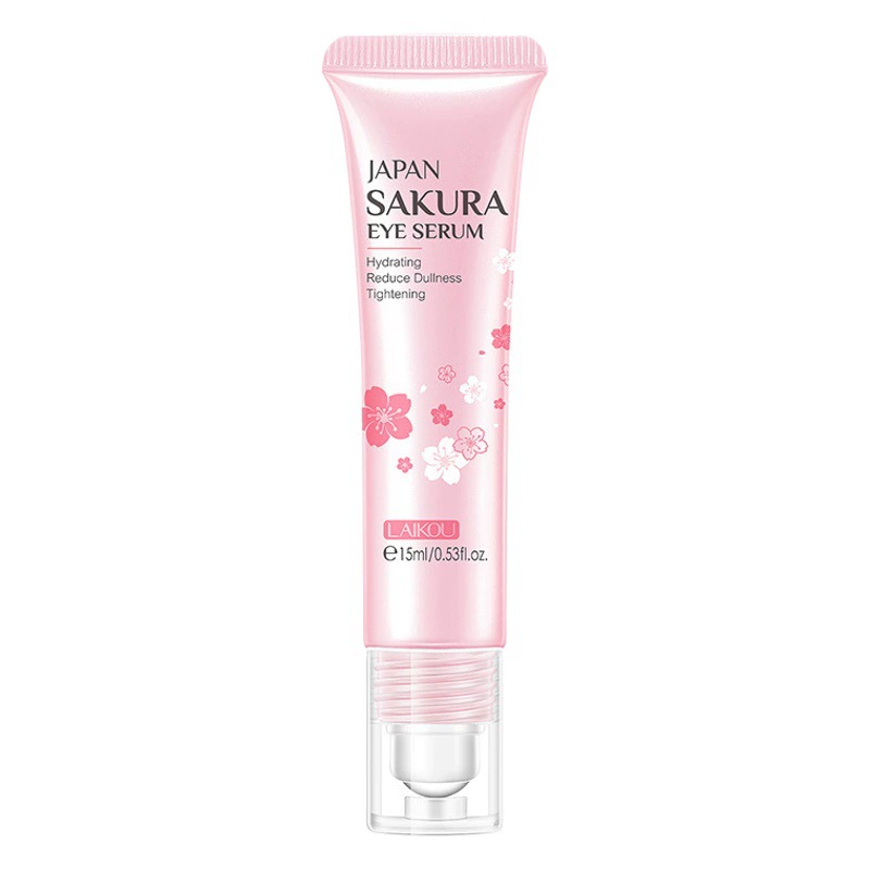 LAIKOU Sakura Eye Essence 15 мл шариковый крем для глаз, увлажняющие и увлажняющие средства по уходу за кожей вокруг глаз