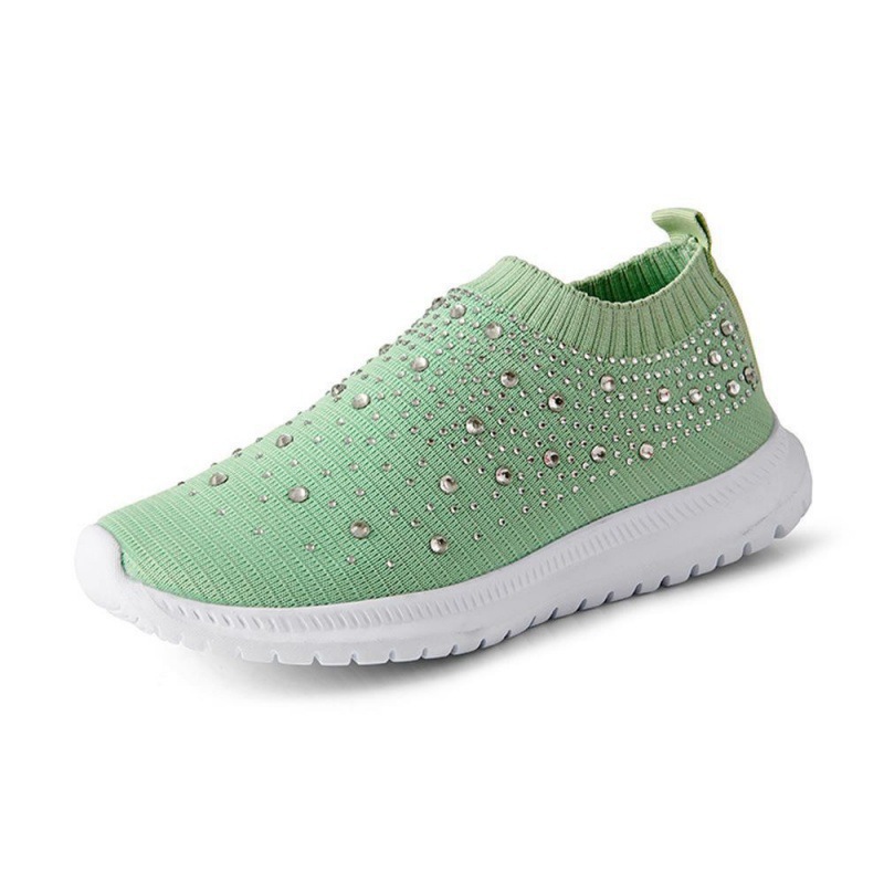 Casual sportivo in Flyknit con strass da donna_voghion.com