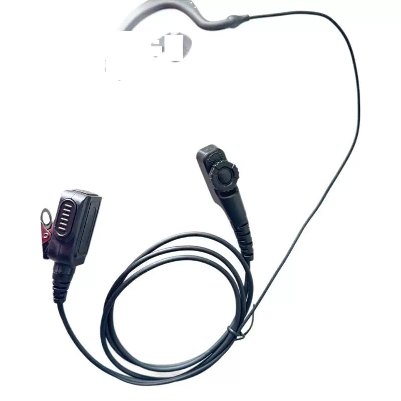 (2개) L2P 무전기 헤드셋 이어훅 헤드셋 케이블에 적합