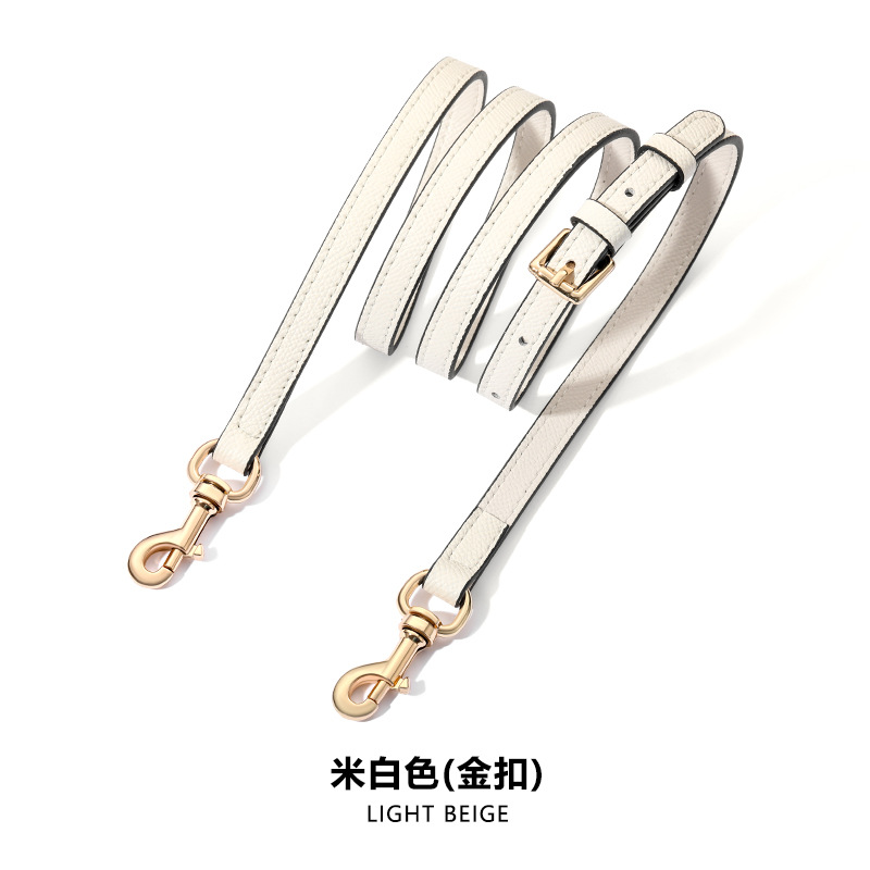 A- 82 creamy-white palm print 1.2cm *(110cm-130cm) wine god gold buckle