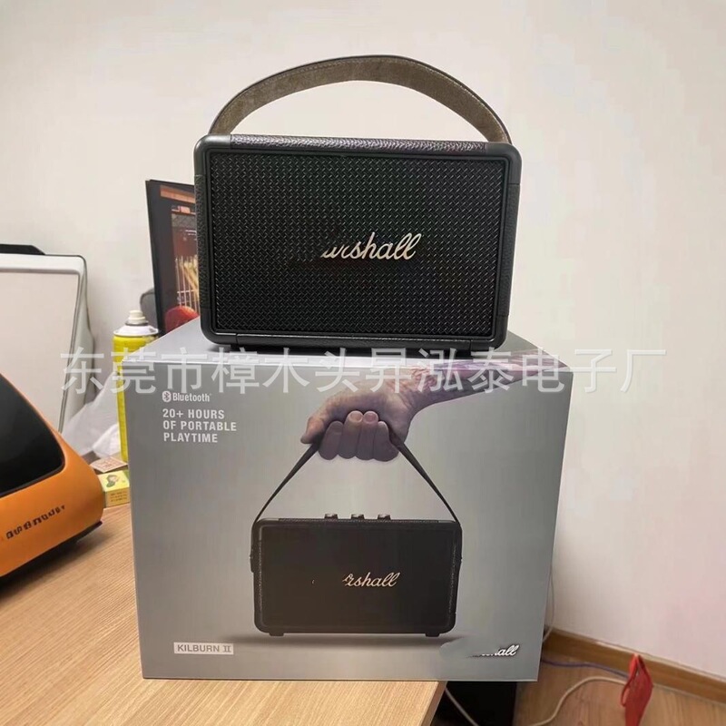 Suitable for Cross-Border Use, Marshall Kiburb2 Wireless Bluetooth Speaker Stockwell Portable Outdoor Bluetooth Speaker Suitable for Cross-Border Use, Marshall Kiburb2 Wireless Bluetooth Speaker Stockwell Portable Outdoor Bluetooth Speaker