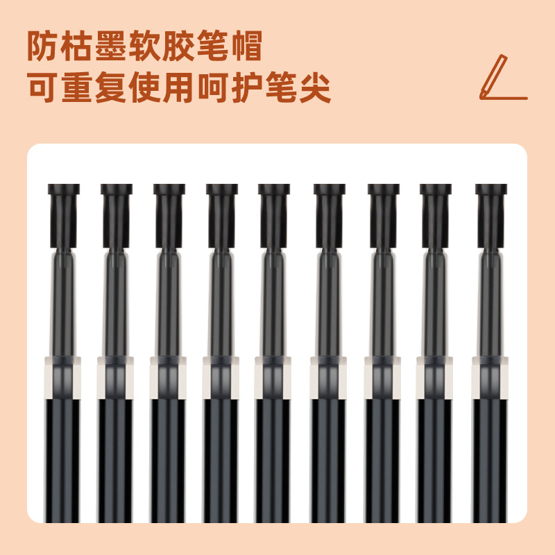 Repuesto de Tinta Gel Retráctil 6939 0.5mm de Plástico para Escritura