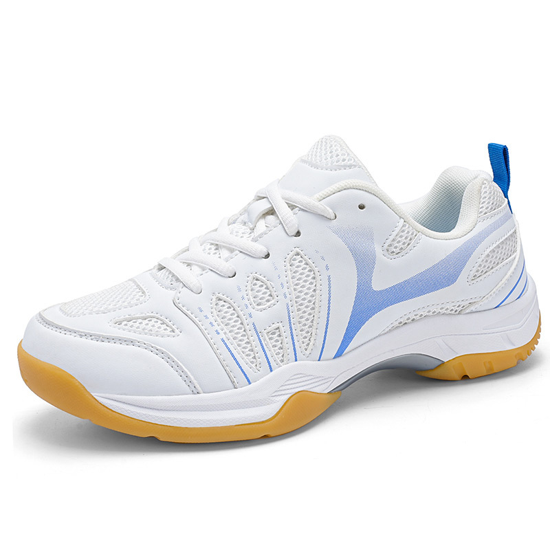Nuevos zapatos de bádminton masculinos respirables antideslizantes adultos jóvenes estudiantes indoor y outdoor entrenamiento deportivo zapatos de bádminton ping-pong