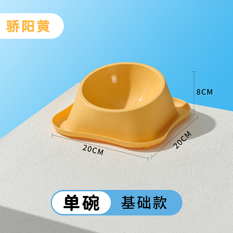 Protector de cuello para gatos Tazón doble de acero inoxidable Tazón para gatos anti-volteo Tazón para perros Tazón para perros a prueba de fugas de gran capacidad Tazón para perros Tazón para gatos Tazón para mascotas