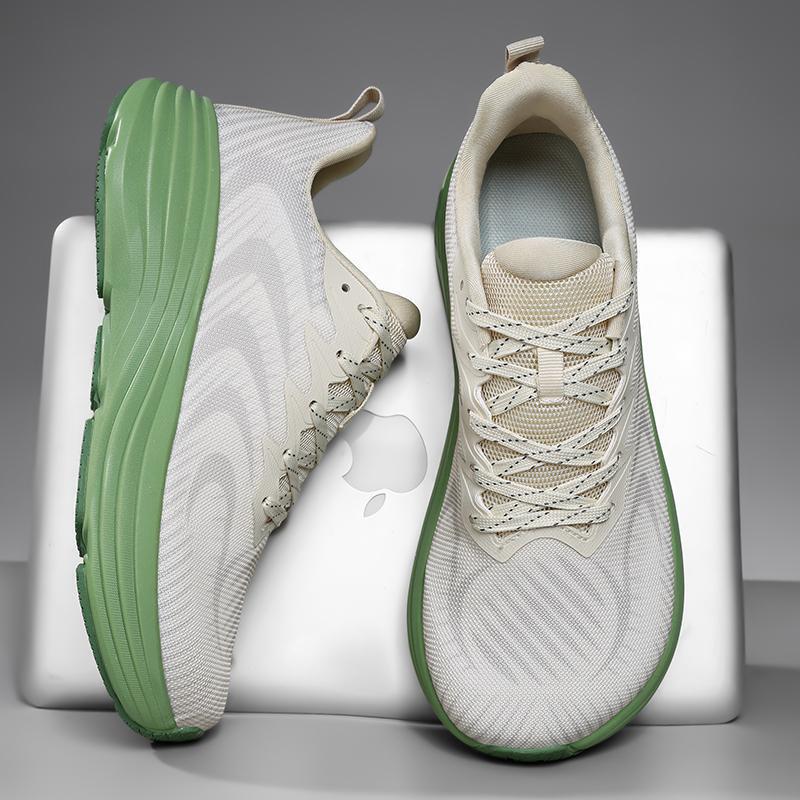 Cross-Border Best-Selling Wide-Sole Sports Shoes, Breathable Fly-Knit Mesh Men's Shoes, Wide-Toe Thick-Soled Travel Shoes, Cushioning Running Shoes Cross-Border Best-Selling Wide-Sole Sports Shoes, Breathable Fly-Knit Mesh Men's Shoes, Wide-Toe Thick-Soled Travel Shoes, Cushioning Running Shoes