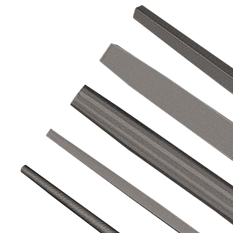 File, woodworking metal polishing tool, gear fitter, 6-12 inch flat round file, triangular file, hig