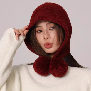 ��ţ/Boniu~ȦȦ��ë100��woolë������˷�ñŮ�@ĘС��ůᘿ�ñ