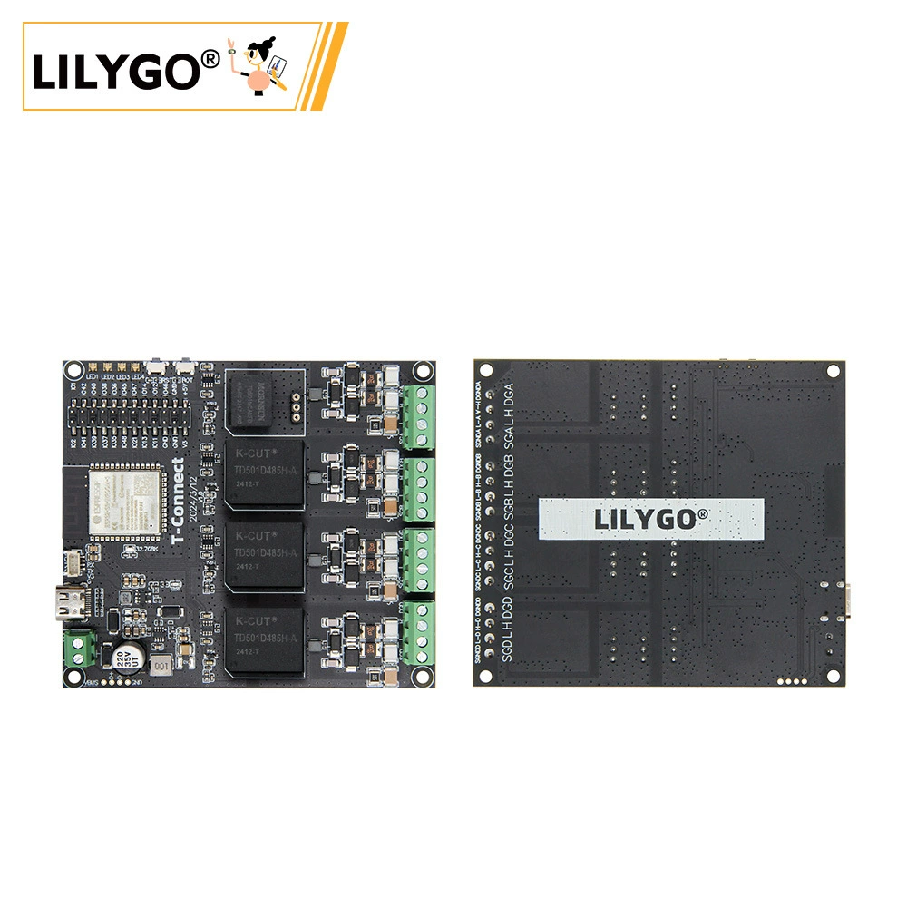 LILYGO ® T-Connect ESP32-S3 RS485/CAN поддерживает 2.4Ghz WiFi Bluetooth 5
