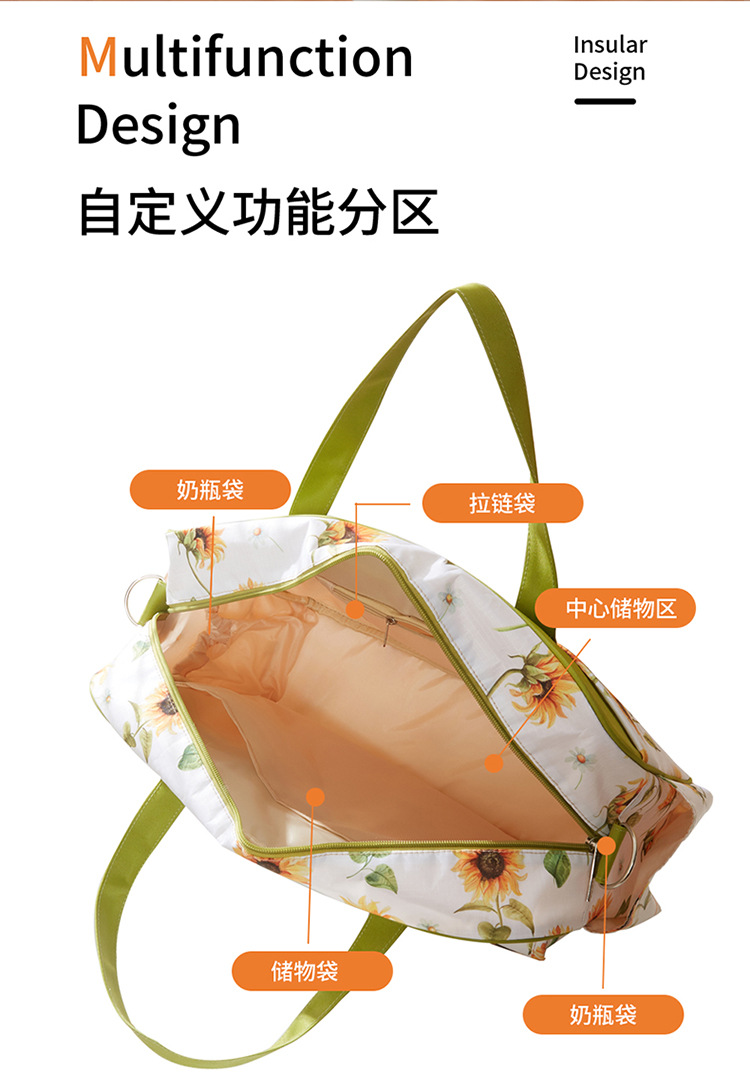 茵秀丽单肩妈咪包 (4)