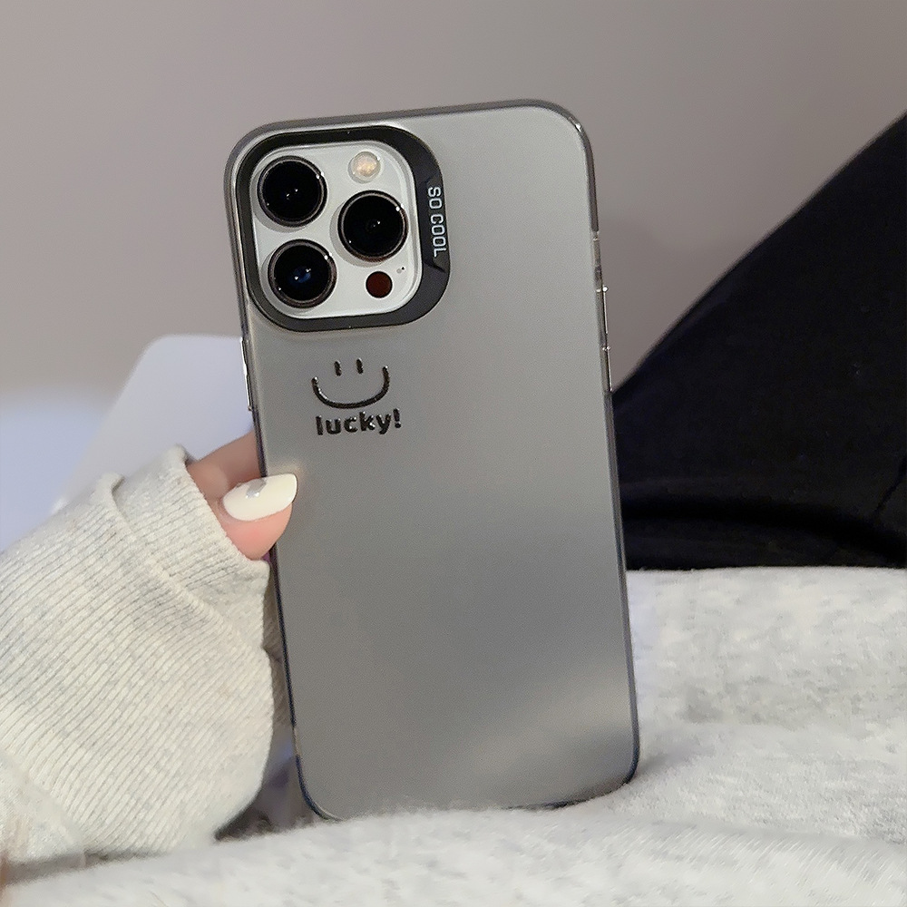 Handyhülle Für Iphone Premium Mit Smiley-design Und Fallschutz_voghion.com