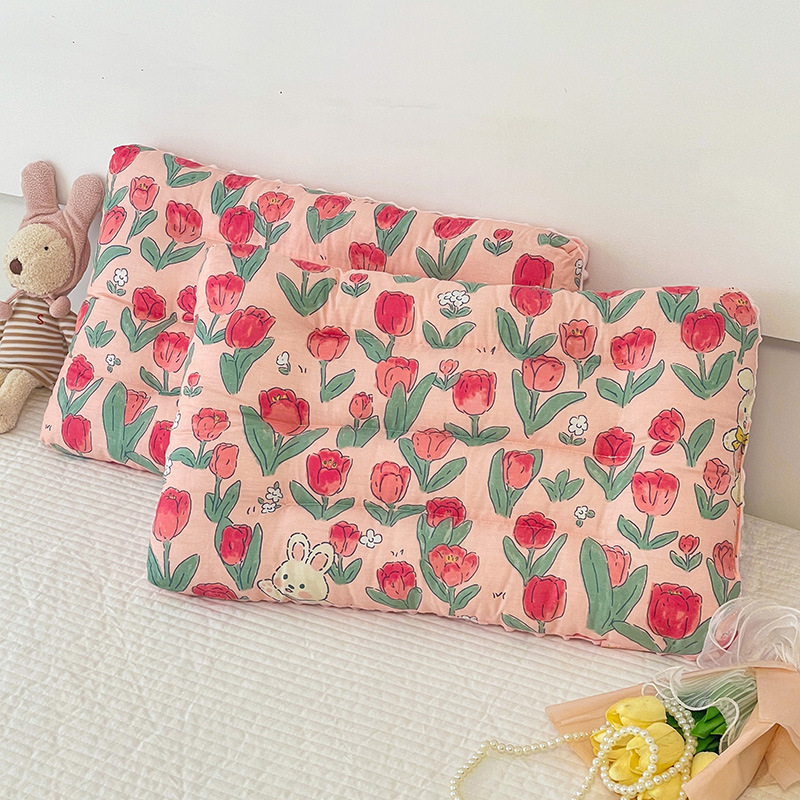 Children's cotton pillow for kindergarten for students