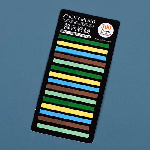 Handbook sticky notes cartoon index stickers creative transparent cute stationery set supplies wholesale pen children