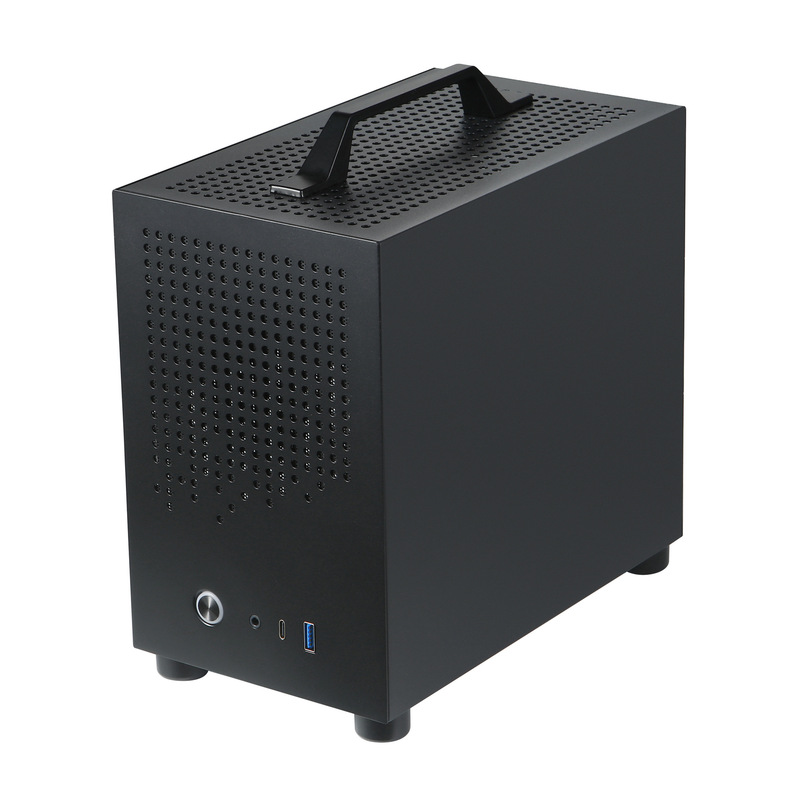 SKTC A17 SGCC Laptop Desktop Mini Chassis Support SFX Power ITX Motherboard 21cm Graphics SKTC A17 SGCC Laptop Desktop Mini Chassis Support SFX Power ITX Motherboard 21cm Graphics