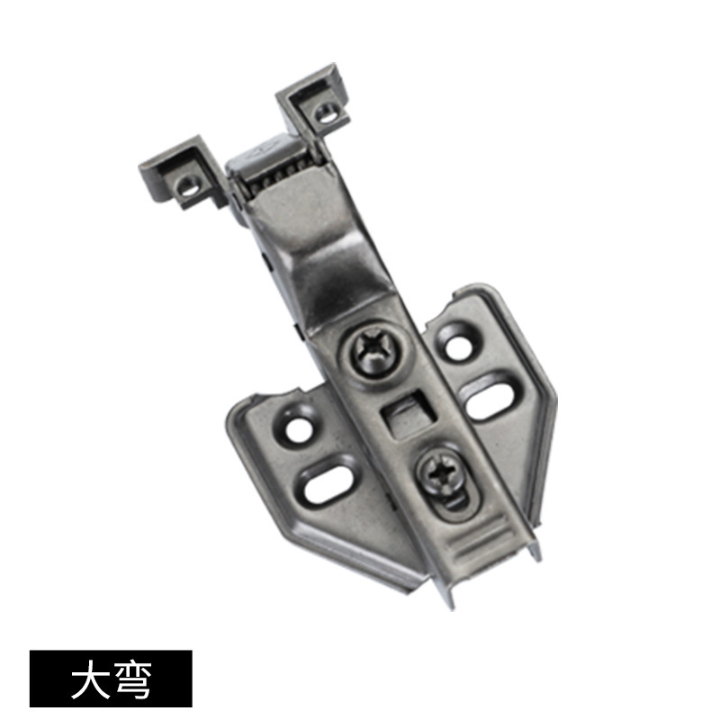 アルミフレームヒンジガラスキャビネットドア家庭用ワインキャビネットドア緩衝油圧狭幅ヒンジ減衰ミュート20狭幅ヒンジ|undefined