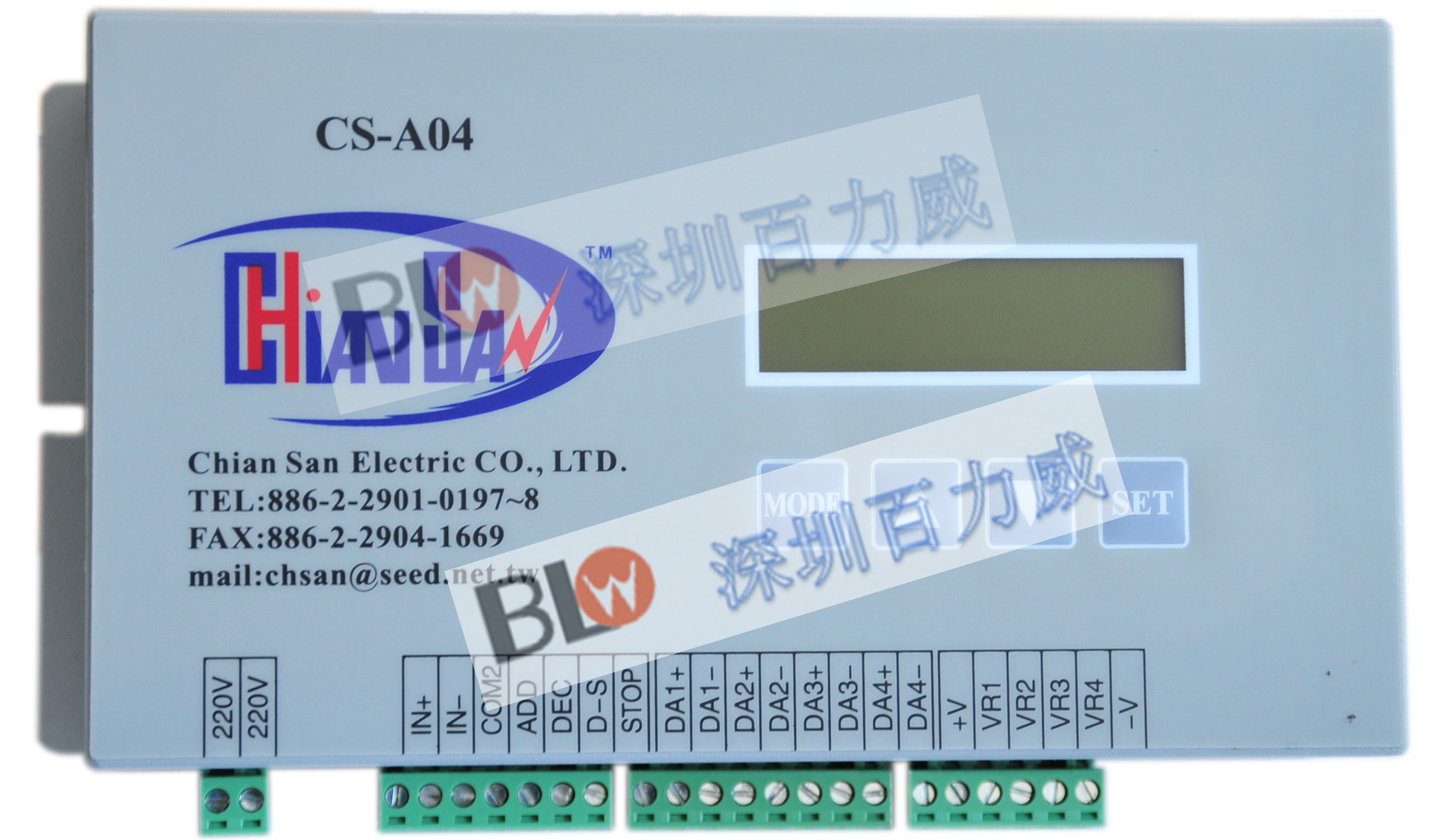 《原厂授权》原装全新 台湾谦胜 CHIAN SAN CS-A04