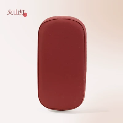 Cover Suitable for Yadea and | Electric car cushion - embossed-bear-rear-seat-cover-volcano-red