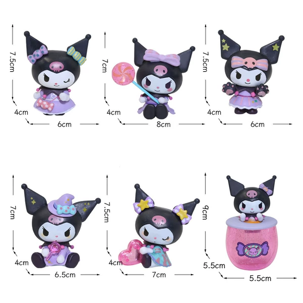 Candy Curomi 6 -piece set (bag) (bag)