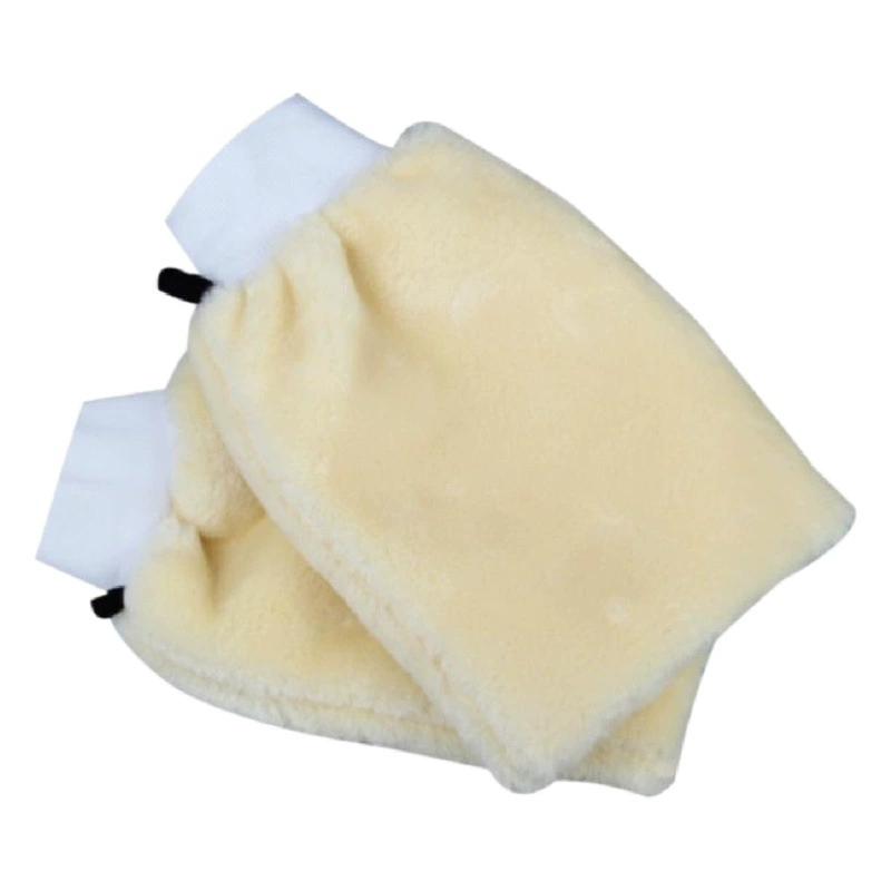 Перчатки для автомойки двусторонние плюшевые для чистки автомобиля Медведь ладонь перчатки, похожие на шерсть, утолщенные чистящие средства, инструменты