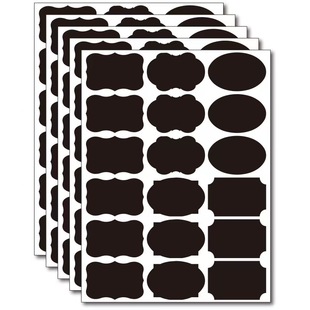 Label small label Black Label blackboard sticker label erasable label hole patch label
