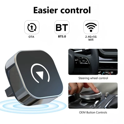 Box, Smart Car Screen: Simsiz CarPlay və Android Auto