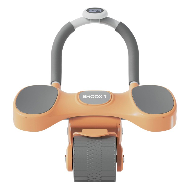 Smooky Ventas Directas nuevo apoyo de codo de rueda abdominal rebote automático entrenamiento muscular abdominal artefacto delgado dispositivo de ejercicio de vientre