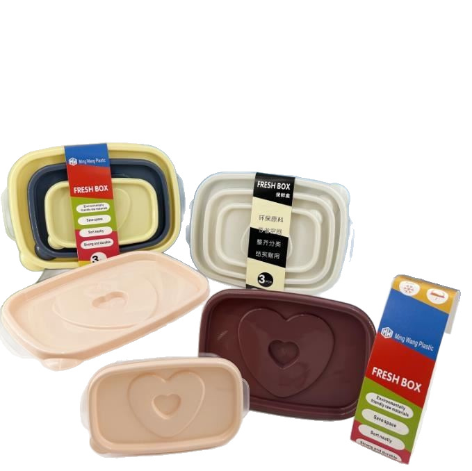 7 tipos de cajas de conservación frescas-2 frigorífico de cocina caja de conservación fresca rectangular lonchera caja de almacenamiento de frutas grandes almacenes Yiwu al por mayor