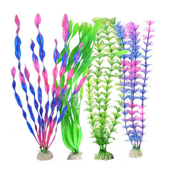 Factory wholesale aquarium landscape simulation plants aquarium supplies decoration plant ornaments fake plants plastic flowers