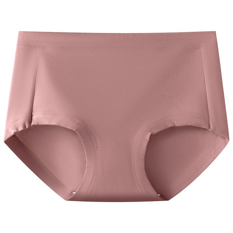 Xinjiang ropa interior de algodón de fibra larga para mujer, algodón puro, entrepierna de algodón, antibacteriano, sin costuras, cintura alta, pantalones cortos para niñas de gran tamaño, mm gordos