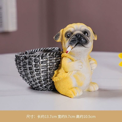 2026 New Trendy Large-Capacity Car ashtray - backpack-dogashtrayyellow