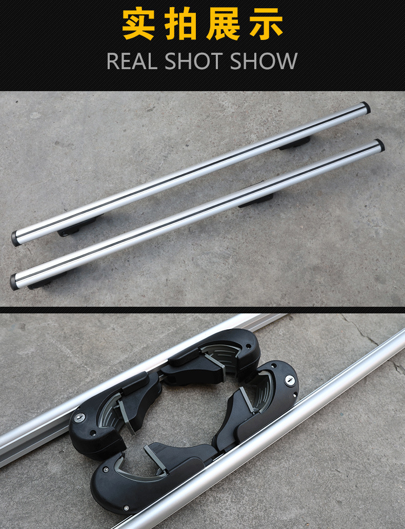Roof Rack Crossbars for Car Modification, Universal Suv Off-Road Roof Rack, High-Strength Aluminum Alloy