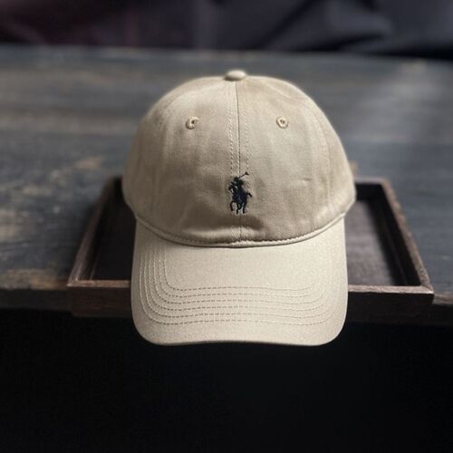 POLO pony hat retro washed Paul soft top baseball cap for men and women all-match casual summer sun protection peaked cap