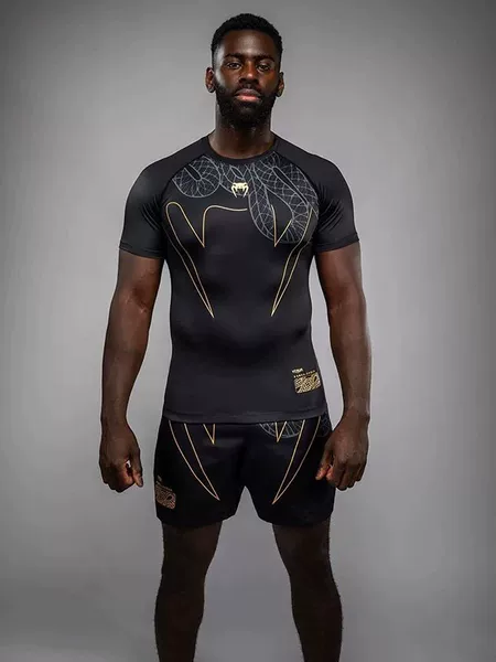 New Venom Compression Shirt for Men, Quick-Dry Compression Clothing for Fighting, Anti-Scratch Training Top for MMA, Boxing, Fitness, and Running
