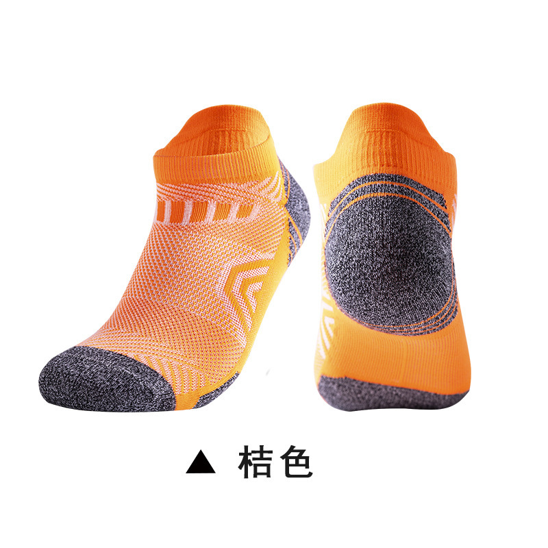 Four Seasons calcetines de tobillo para hombre Levantamiento de orejas deportes cortos maratón noche corriendo Calcetines Mujer sudor absorbente corto antideslizante correr Calcetines