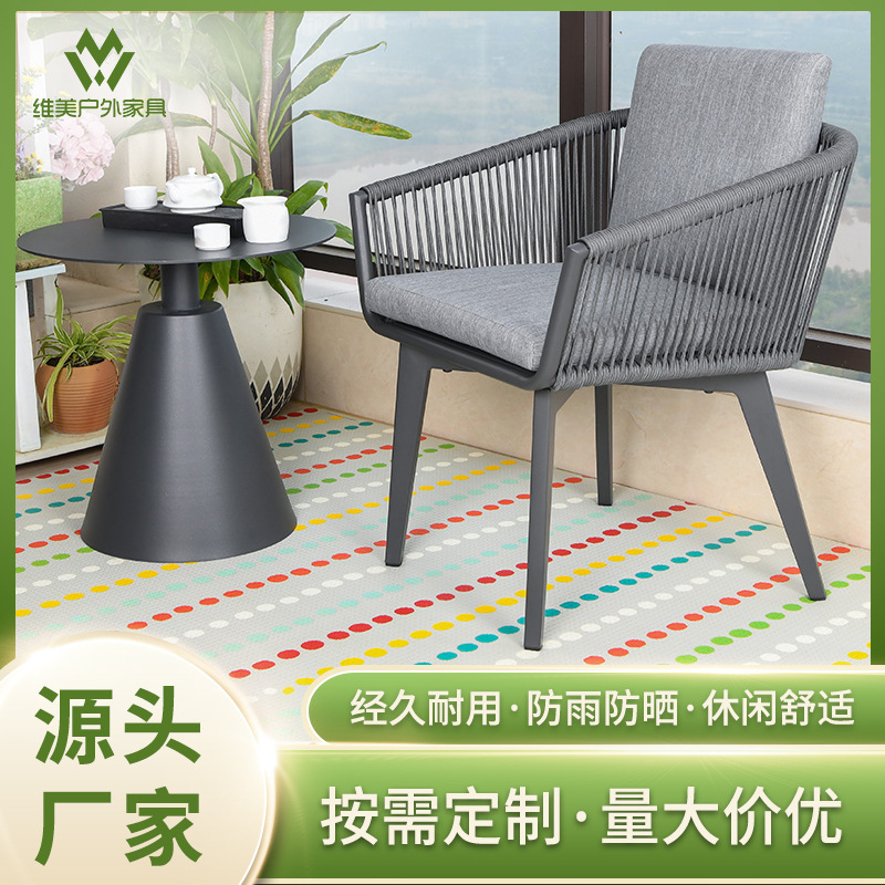 Nordic Style Balcony Small Table and Chairs Outdoor Tea Table and Chair Set One Table Two Chairs Courtyard Rattan Chair Three-Piece Set Courtyard Leisure Nordic Style Balcony Small Table and Chairs Outdoor Tea Table and Chair Set One Table Two Chairs Courtyard Rattan Chair Three-Piece Set Courtyard Leisure