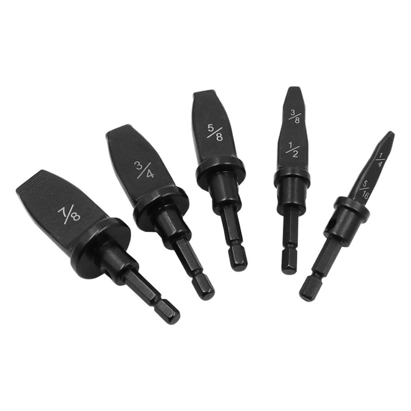 Набор из 6 предметов для расширения головки электрической расширительной трубки Инструменты для ковки для обслуживания полости рта кондиционер медная трубка расширитель трубки