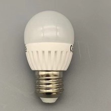 工厂直销LED陶瓷灯杯PC罩球泡G45 E27 5W 灯珠SMD2835
