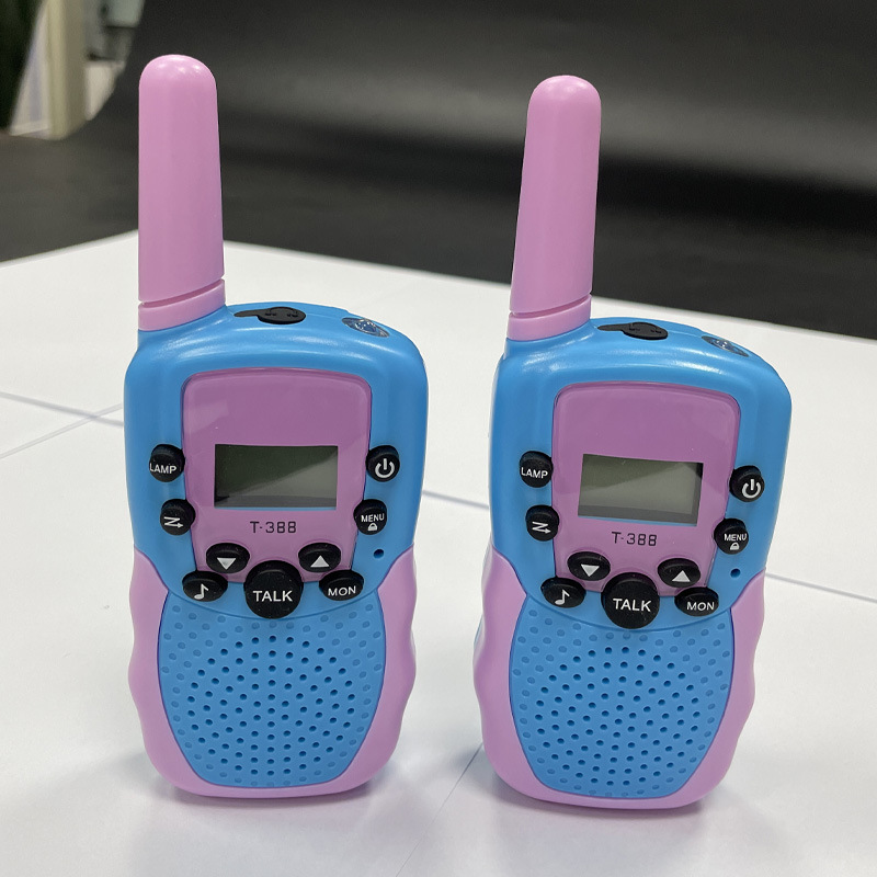 儿童对讲器亲子玩具 小型无线远距离通话儿童对讲机 户外玩具电话