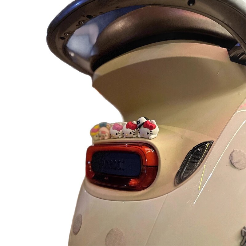 kt 猫電気自動車装飾テール小さな装飾品漫画かわいい人形 No.9 バッテリー車 hellokitty ユニバーサル|undefined