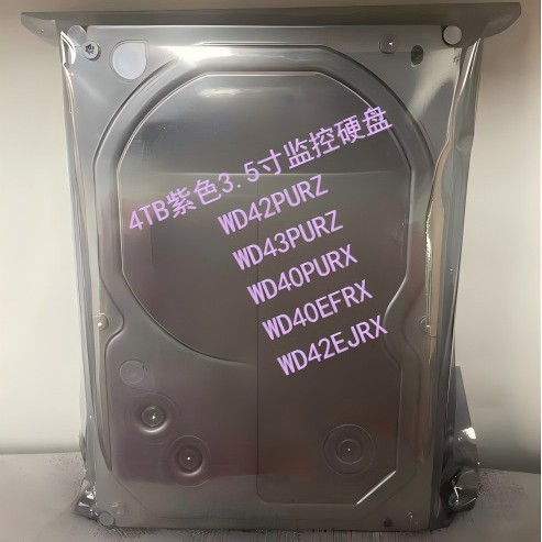 4Tb Purple Hard Drive Wd40Purx Wd40Purz W42Purud Wd43Purz Surveillance-Specific Hard Drive