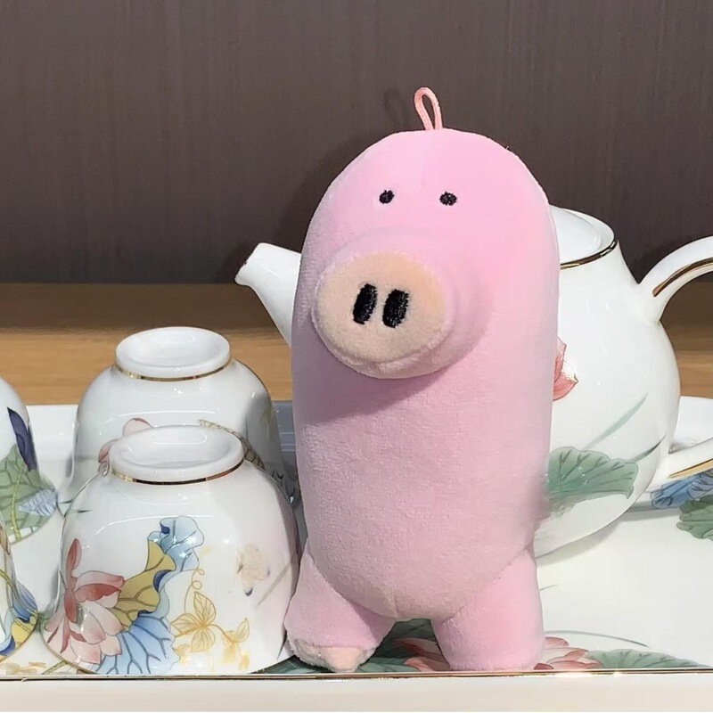 自嘲熊nagano豚足ストラップピンク豚蹄人形お笑いかばん飾り人形プレゼントぬいぐるみ|undefined