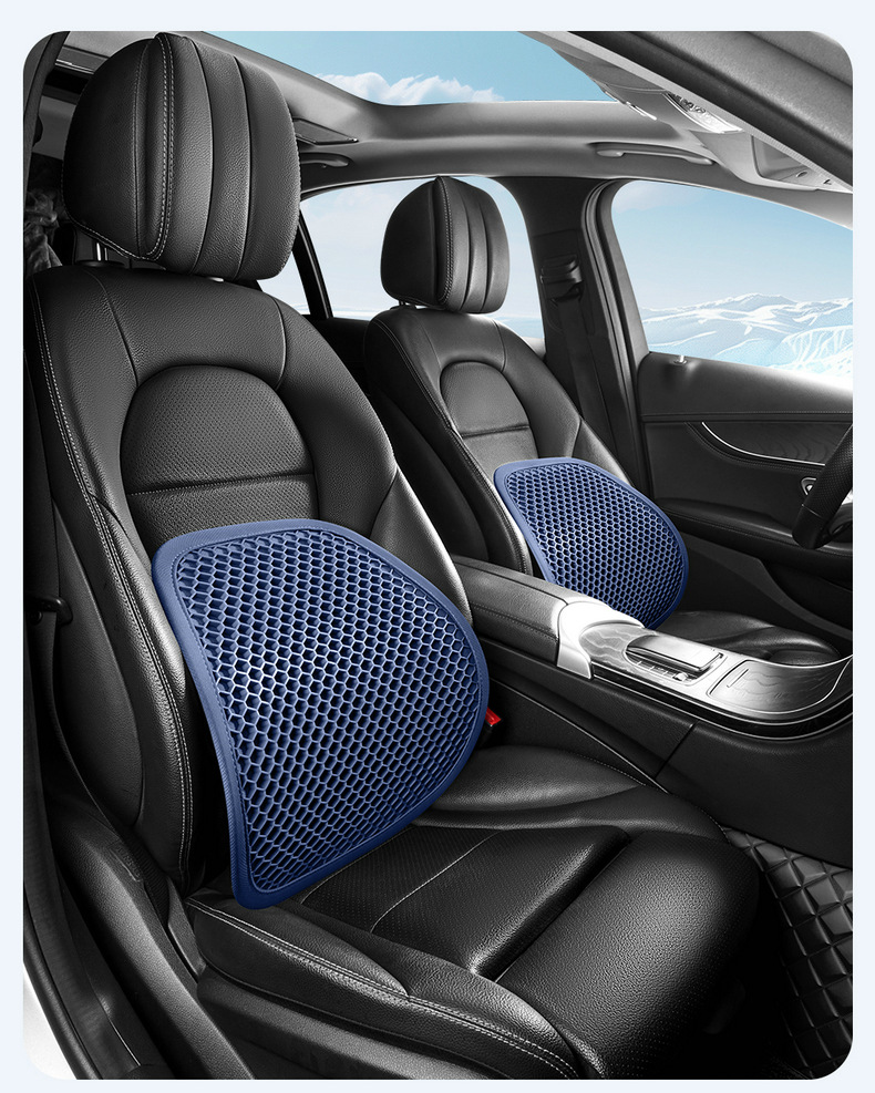 Zhongheng's Newly Upgraded Summer Honeycomb Breathable Gel Lumbar Support Car Seat Cushion