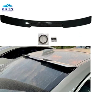 BMW 3 Seriyası G20 G28 Bıçaq Üst Qanad Sabit Spoiler Parlaq Qara Karbon Fiber Naxış