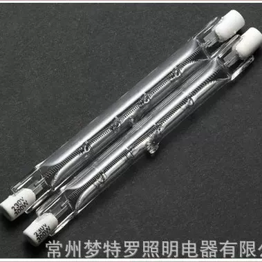 2025年热销加热装置内118mm220-240V300W双螺旋灯丝石英加热灯管